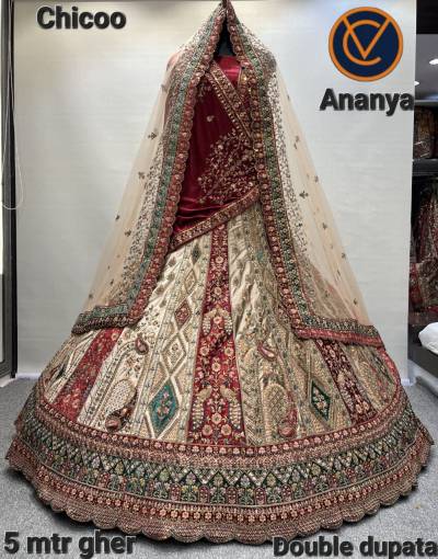 ANANYA BY VAISHNAVI  EMBROIDERY LEHENGA CHOLI WHOLESALER IN INDIA